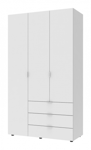 Шкаф для одежды DRS- Гелар (203,4x49,5x116,2 см) 3 дв 