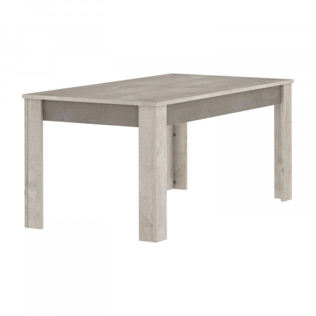 IDEA обеденный стол 170x90 ANTIBES дуб/бежевый бетон