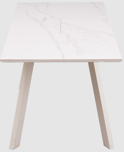 Стол обеденный модерн DSN- DT 17014 керамика белый 