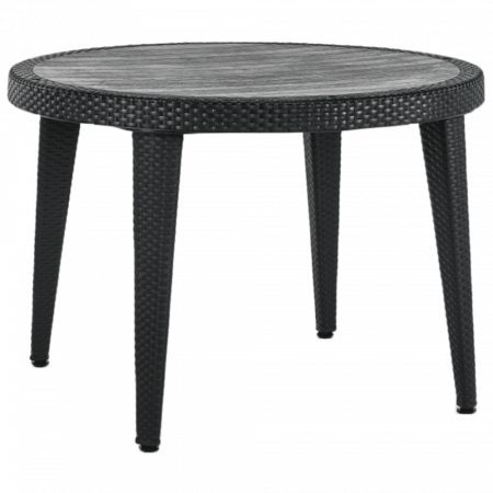 Стол обеденный TYA- Osaka Пластик, Черный d=110