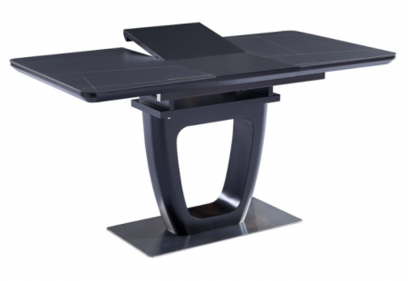 Стол обеденный раскладной VTR- TML-860-1 (Черный оникс + черный)