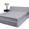 Кровать двухспальная с подъемным механизмом TOP- Афина светло-серый