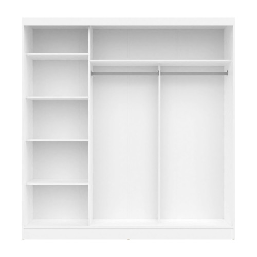 IDEA Шкаф с раздвижными дверцами ARIS II белый