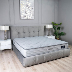 Кровать с подъемным механизмом TOP- FRISCO Теана серый