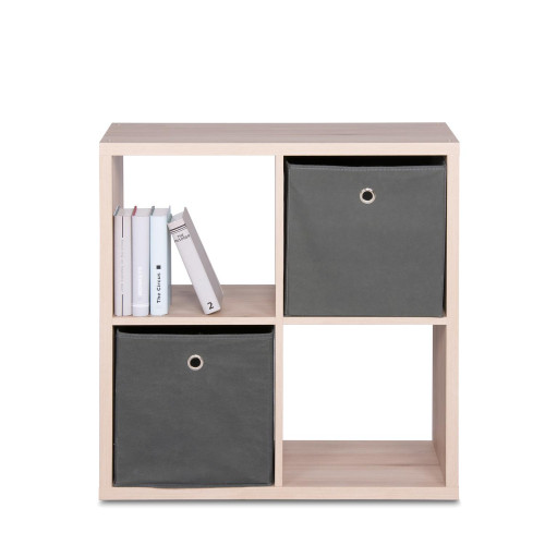 IDEA Книжный шкаф MAX 4 куб дуб