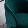 Кресло модерн VTR- Сильвия вельвет (изумруд)