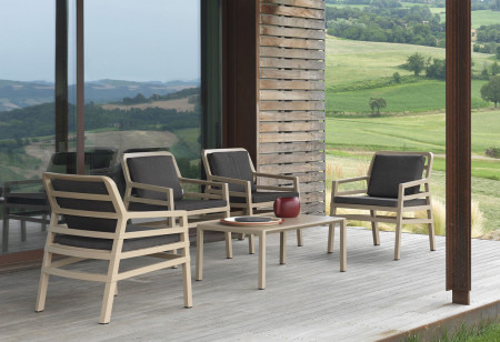 Стол из полипропилена Nardi Outdoor DEI- Aria Tavolino 100х60х40