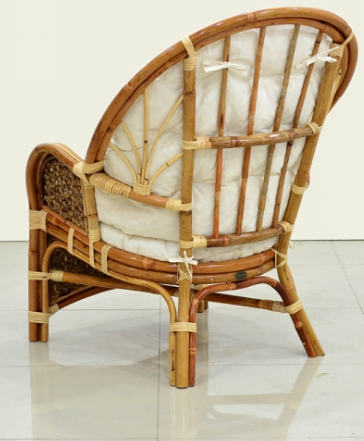 Комплект из натурального ротанга CRU- Копакабана (софа, 2 кресла и столик) km08203
