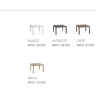Стол из полипропилена Nardi Outdoor DEI- Aria Tavolino 60х60х40
