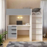 Детская кровать - комната VRN- "Bedroom 3"+ стол, корпус «Белый» 