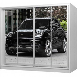 Шкаф-купе 4-х дверный VRN- Дизайн, ширина 240 см