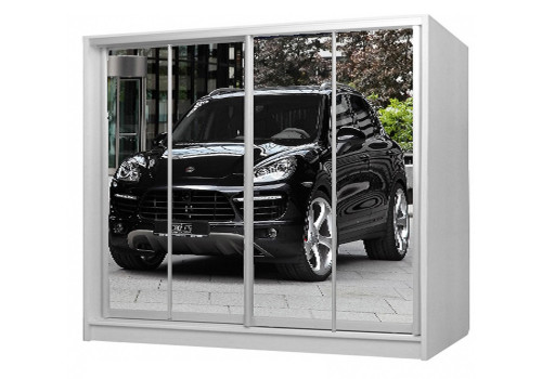 Шкаф-купе 4-х дверный VRN- Дизайн, ширина 240 см