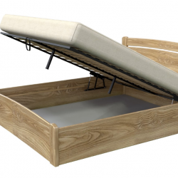 Кровать деревянная с подьемным механизмом MOM- Green 2 (Грин 2)  