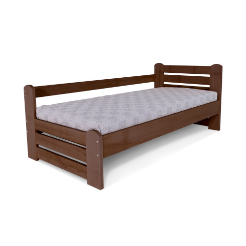 Кровать односпальная WDM- Country 90х200 см с защитной планкой