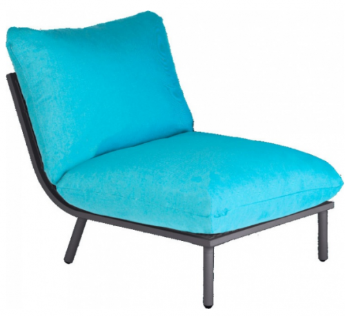 Комплект для отдыха из металла Alexander Rose TEA- BEACH LOUNGE модульный диван + 2 столика