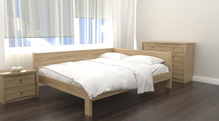 Кровать деревянная  MOM- Кут без матраса  