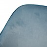 Кресло мягкое модерн NL- LÉVIS голубой