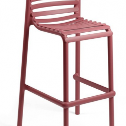 Барный стул из пропилена Nardi DEI- Doga Stool Marsala