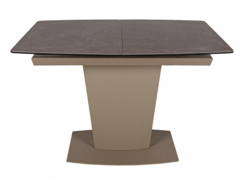 Стол обеденный модерн NL- OREGON кофейный (120/160*85*76 cm керамика)  
