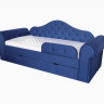 Диван-кровать VRN- Melani (бирюза, синий)
