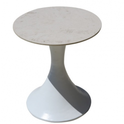 Столик кофейный из алюминия INT- Cylinder