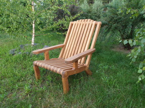 Кресло садовое из ольхи ALTR- Релакс (relax)