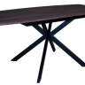 Стол обеденный раздвижной TPRO- Solere black+deep red E3636