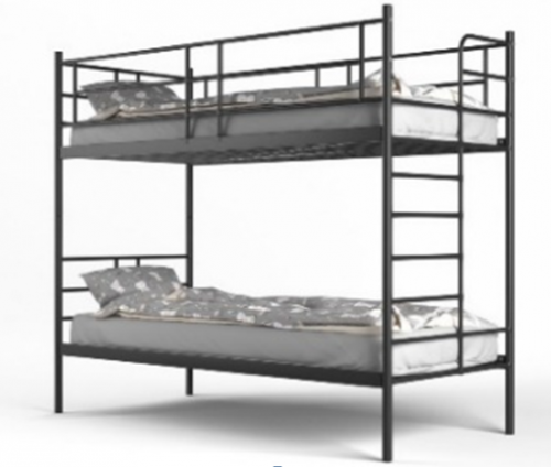 Кровать двухъярусная металлическая PKR- Злата