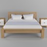 Кровать деревянная TQP- Фаджио (Faggio) 