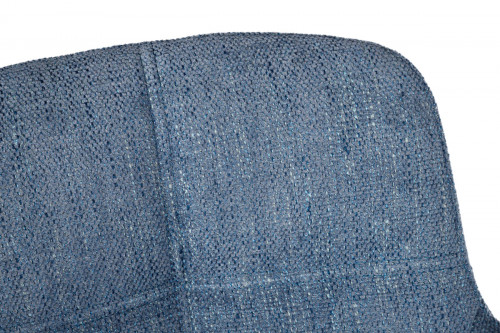 Стул барный модерн NL- OLIVA ткань (светло-серый, синий)