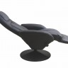 Мягкое раскладное кресло для отдыха PL- HALMAR OPTIMA 2 темно-серый