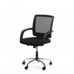 Кресло компьютерное TPRO- VISANO, Black/Chrome 27786