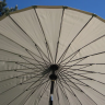 Зонт от солнца круглый VLL- SHANGHAI Бежевый (11811)