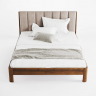 Кровать деревянная с мягким изголовьем TQP- Кьянти (Chianti)