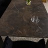 Стол обеденный модерн NL- OSLO керамика коричневый