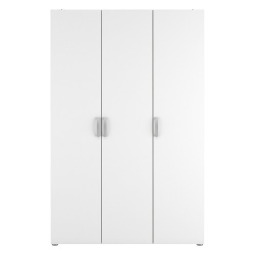IDEA Шкаф 3-дверный НАНО дуб/жемчужно-белый