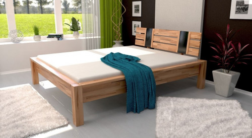 Кровать двуспальная MBL- b100 (160х200 см.)