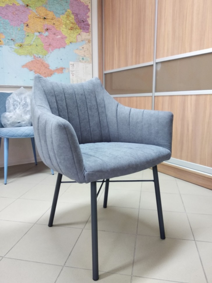 ​Кресло мягкое NL- Bonn (Бонн) серый