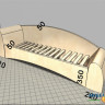 Кровать с подъемным механизмом COR- Формула  