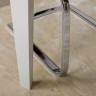 Стол обеденный модерн NL- ALTA керамика белый мат