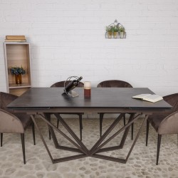 Стол обеденный модерн NL- NOTTINGHAM коричневый