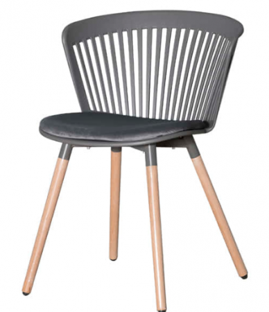 Стул обеденный TOP- Chairs Поло (серый, синий)