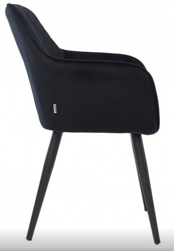 Кресло обеденное CON- ANTIBА (Антиба) чёрный