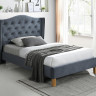 Кровать односпальная SIGNAL Aspen VELVET 120х200 (серый)