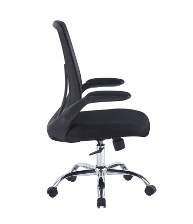 Поворотное офисное кресло INI- GLORY в черном цвете