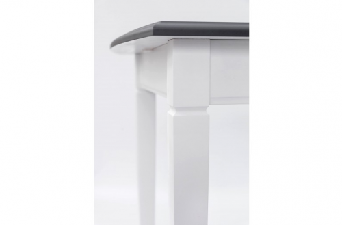 Стол обеденный BIO- Карат серый/белый 