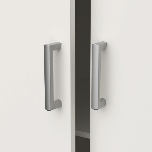 IDEA Шкаф 4-дверный READY дуб/жемчужно-белый