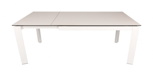 Стол обеденный модерн NL- OSLO керамика белый матовый
