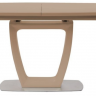 Стол обеденный модерн CON- RAVENNA MATT MOCCA 140 см (Равенна Мет Мокко) 