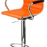 Барный стул TPRO-  Bar orangе platе E1137